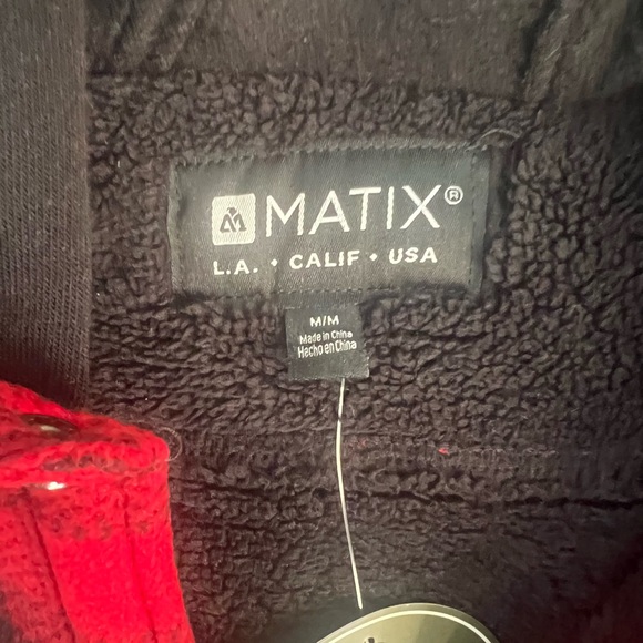 Matix Sherpa Lined Fleece Jacket with Hood - Picture 2 of 5